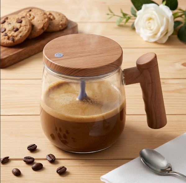 Self-Stirring Rechargeable Coffee Mug