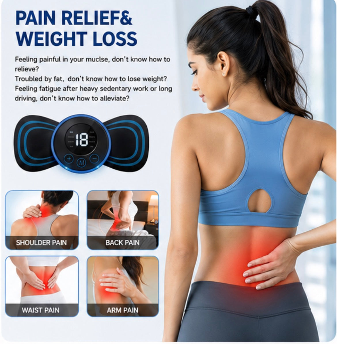 Rechargeable Portable Mini Body Massager