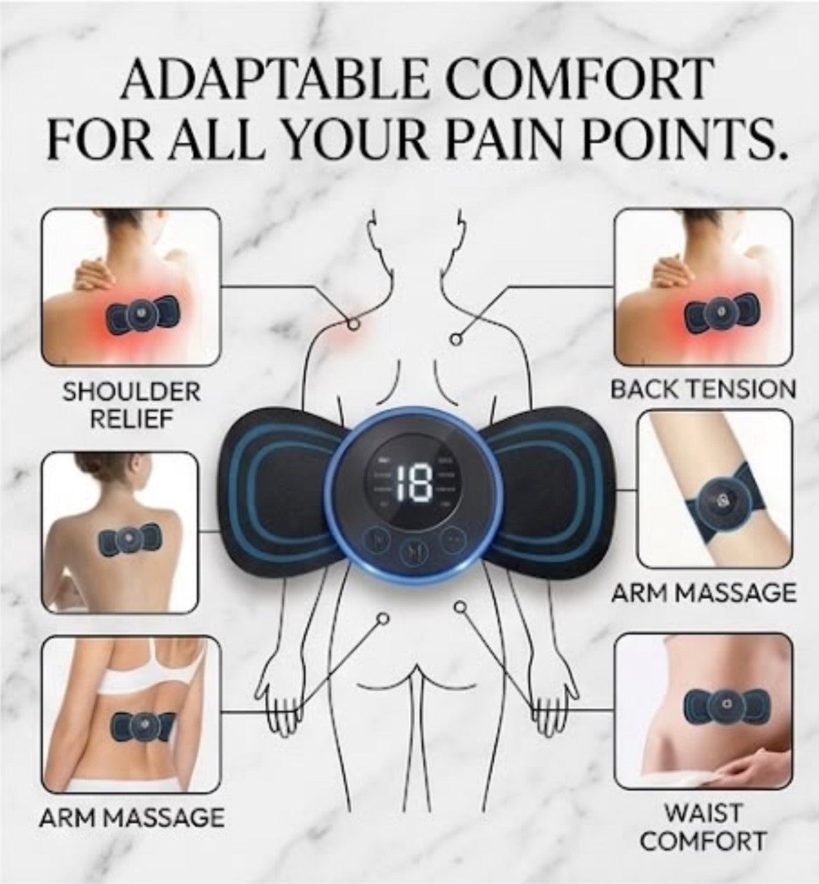 Rechargeable Portable Mini Body Massager