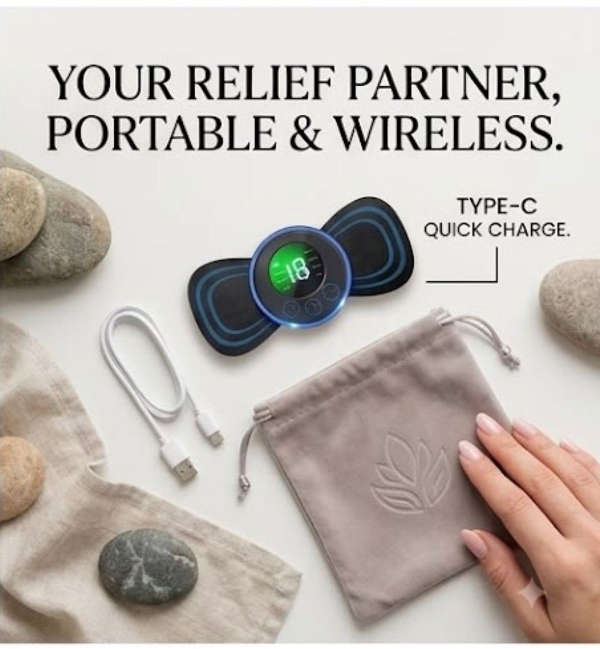 Rechargeable Portable Mini Body Massager