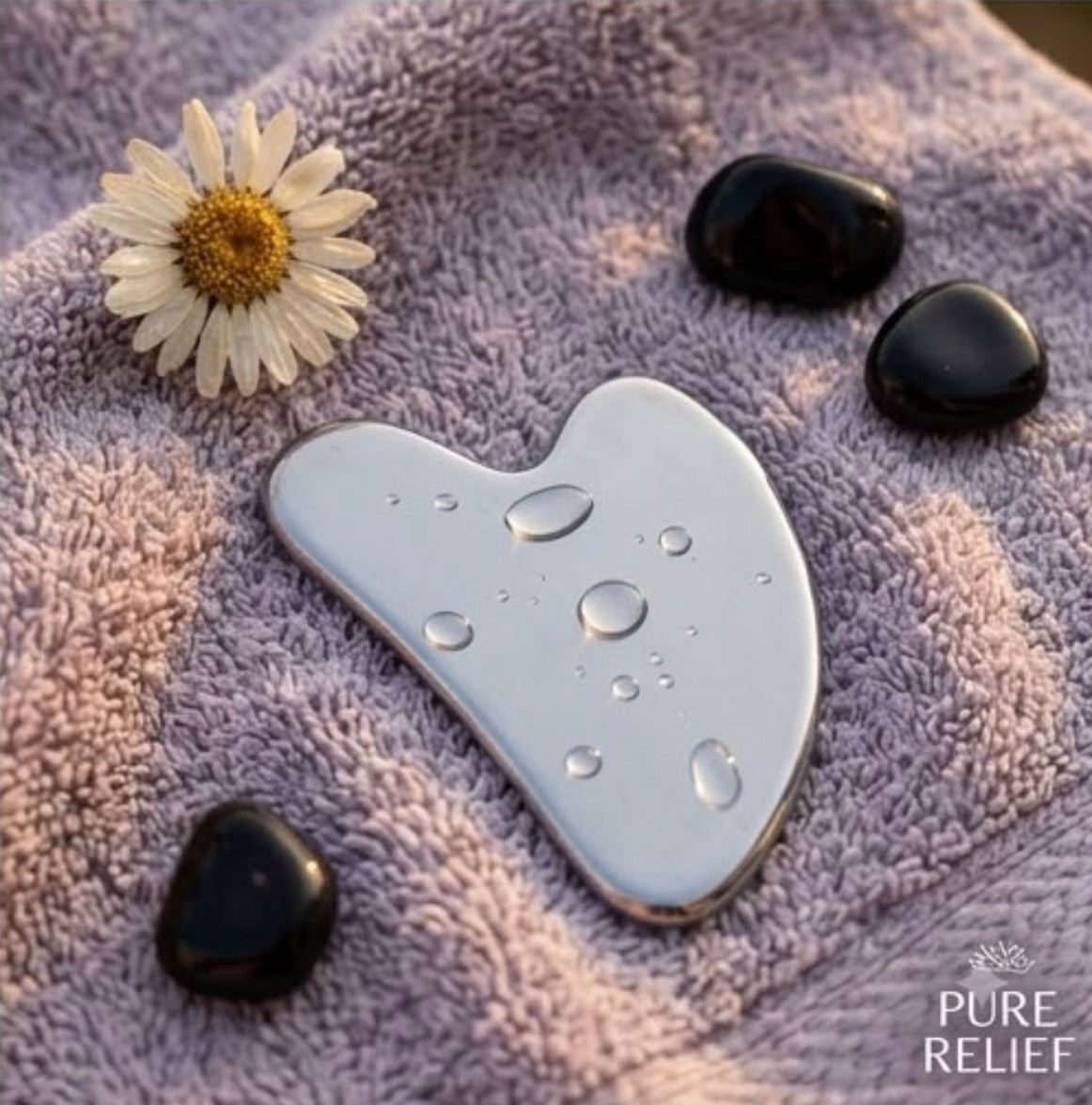 Premium Stainless Steel Gua Sha Facial Massager
