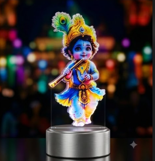 Divine Glow| Premium Bal Krishna Night Light
