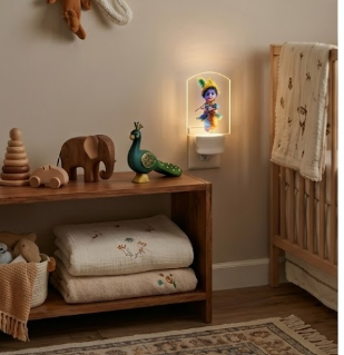 Divine Glow| Premium Bal Krishna Night Light