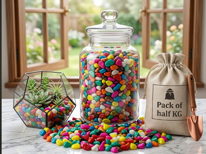 Colorful Flowerpot Decorative Stones & Pebbles