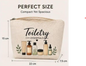 Premium Canvas Accessories Organizer Pouch