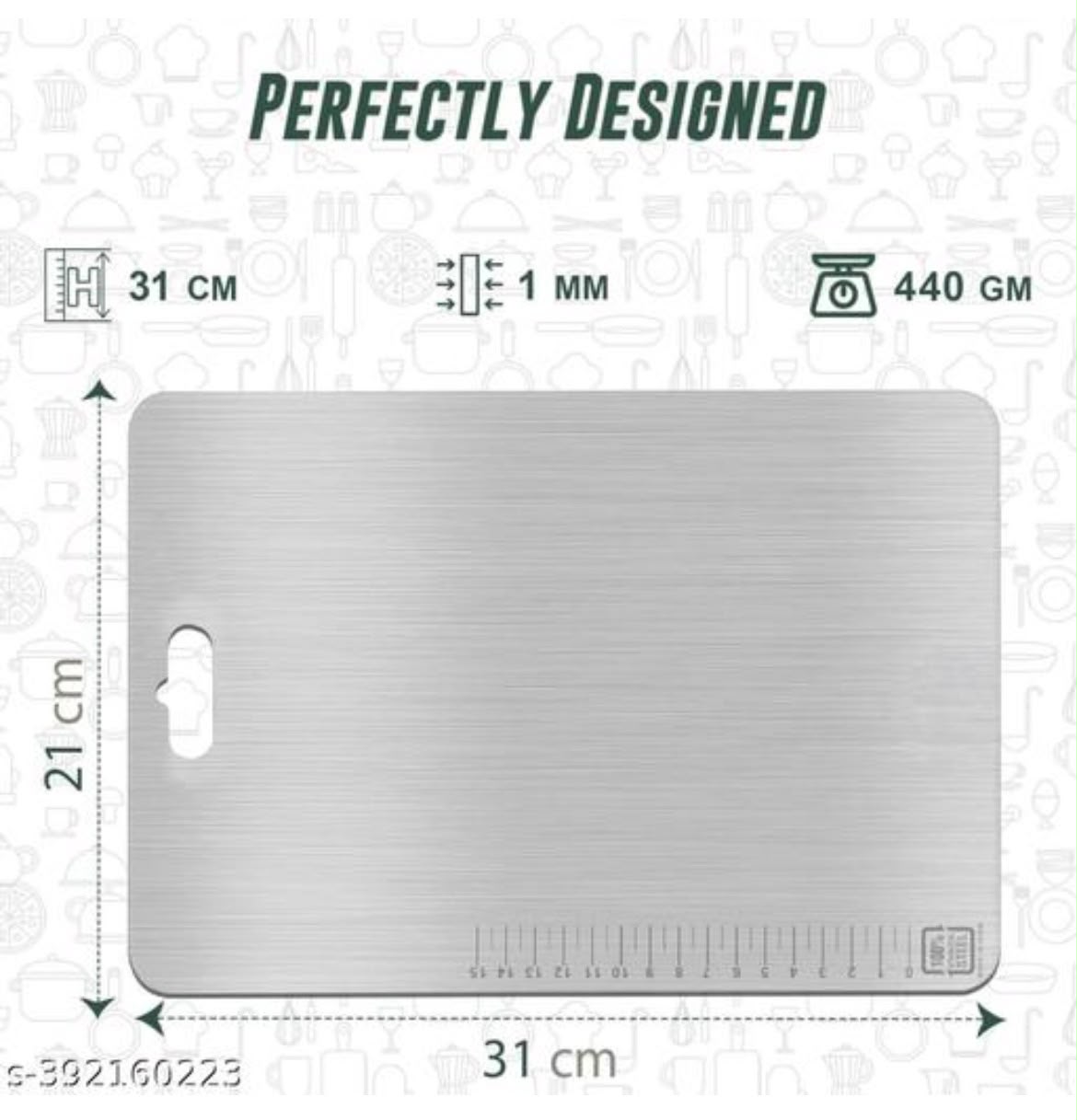 Stainless Steel Cutting Metal Board for Kitchen